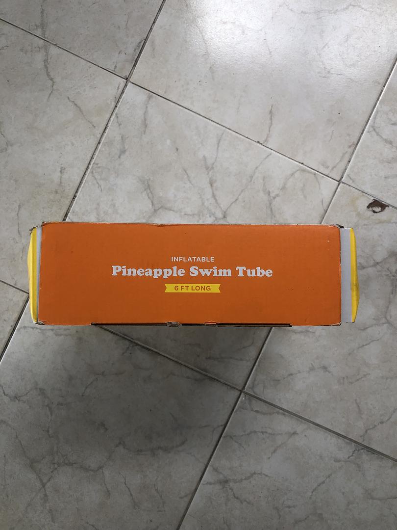 juguetes - Tubo en forma de Piña para nadar - Inflable - Nuevo - 6 Pies  1