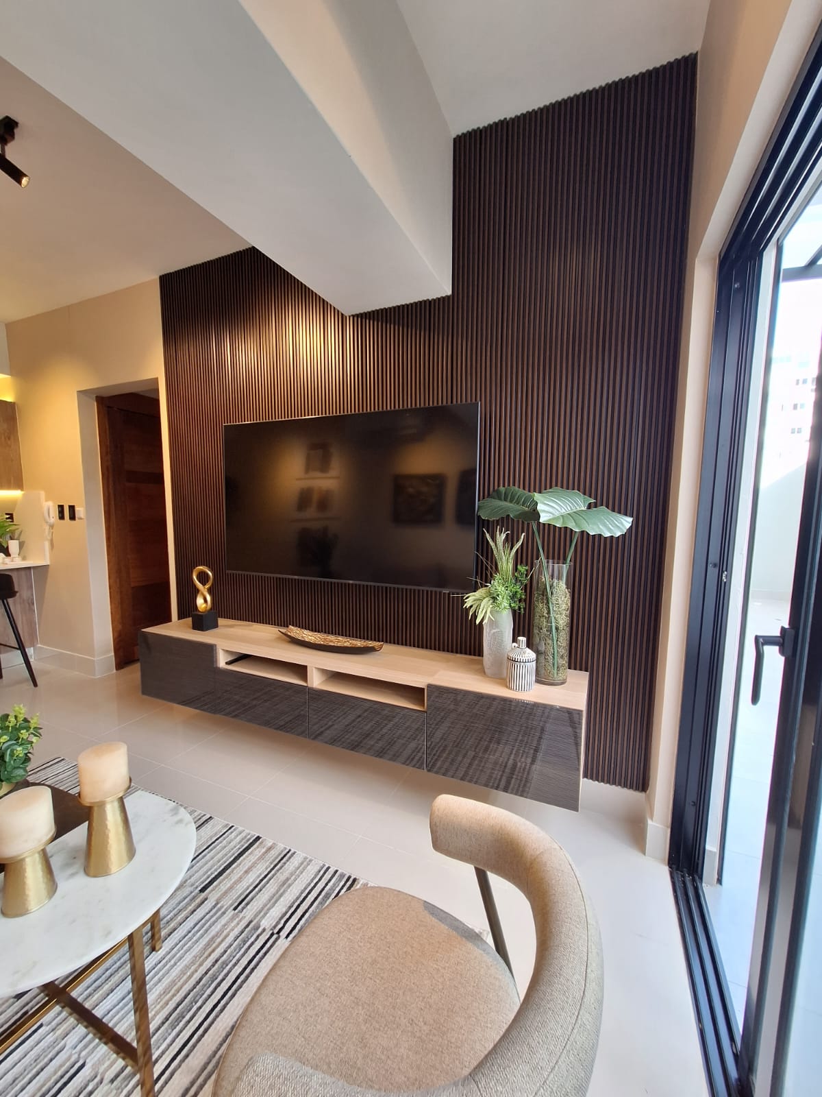 apartamentos - Rento apartamento amueblado minimalista con terraz 1