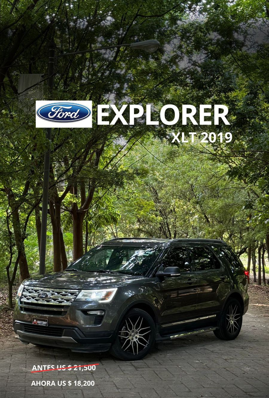jeepetas y camionetas - FORD EXPLORER XLT 2019☑️ CLEAN CARFAX, EXCELENTE C