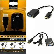 otros electronicos - ADAPTADOR VGA A HDMI HD 