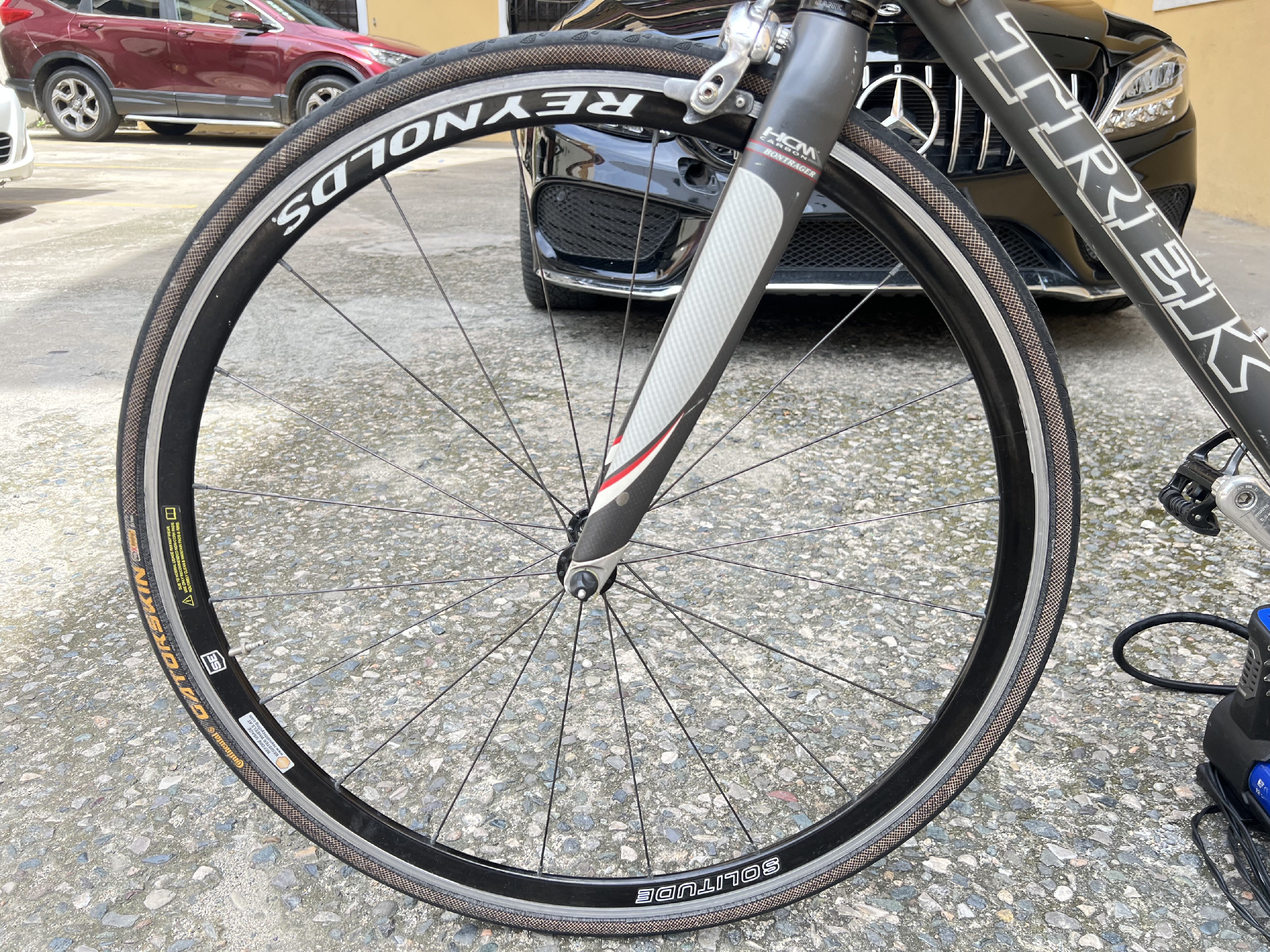 deportes - bicicleta de ruta trek madone 5.0 full carbono talla 60 1