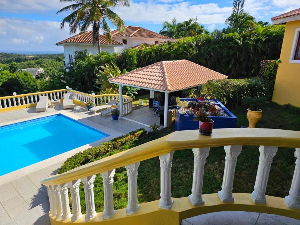 casas - Villa con Vistas Panorámicas al Caribe en Sosúa 5