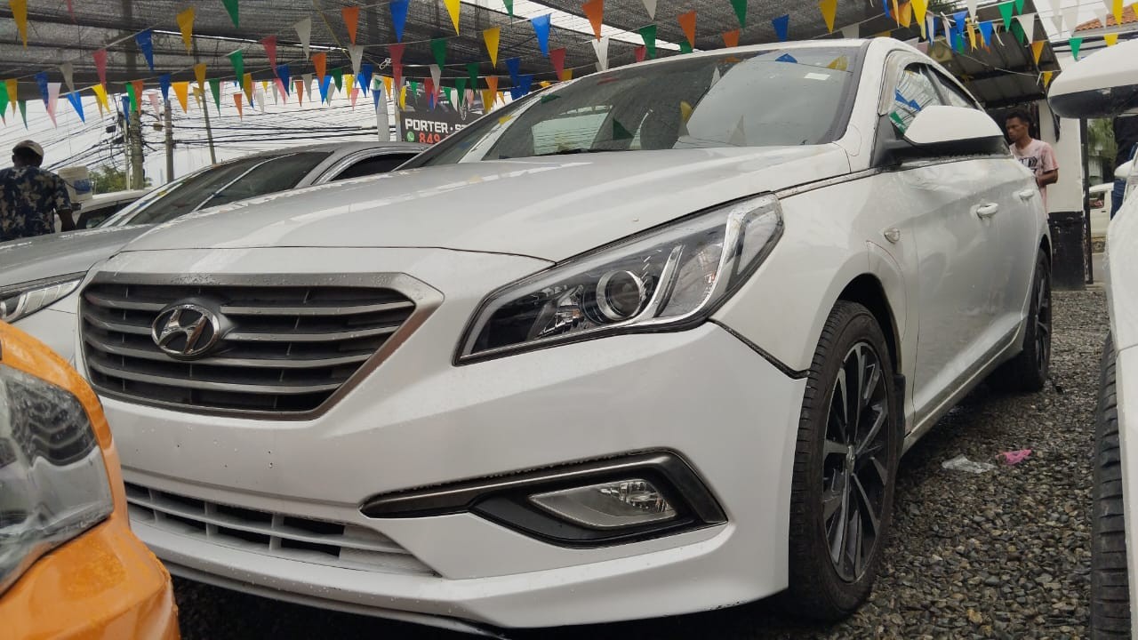 carros - HYUNDAI SONATA LF 2018 BLANCO 1