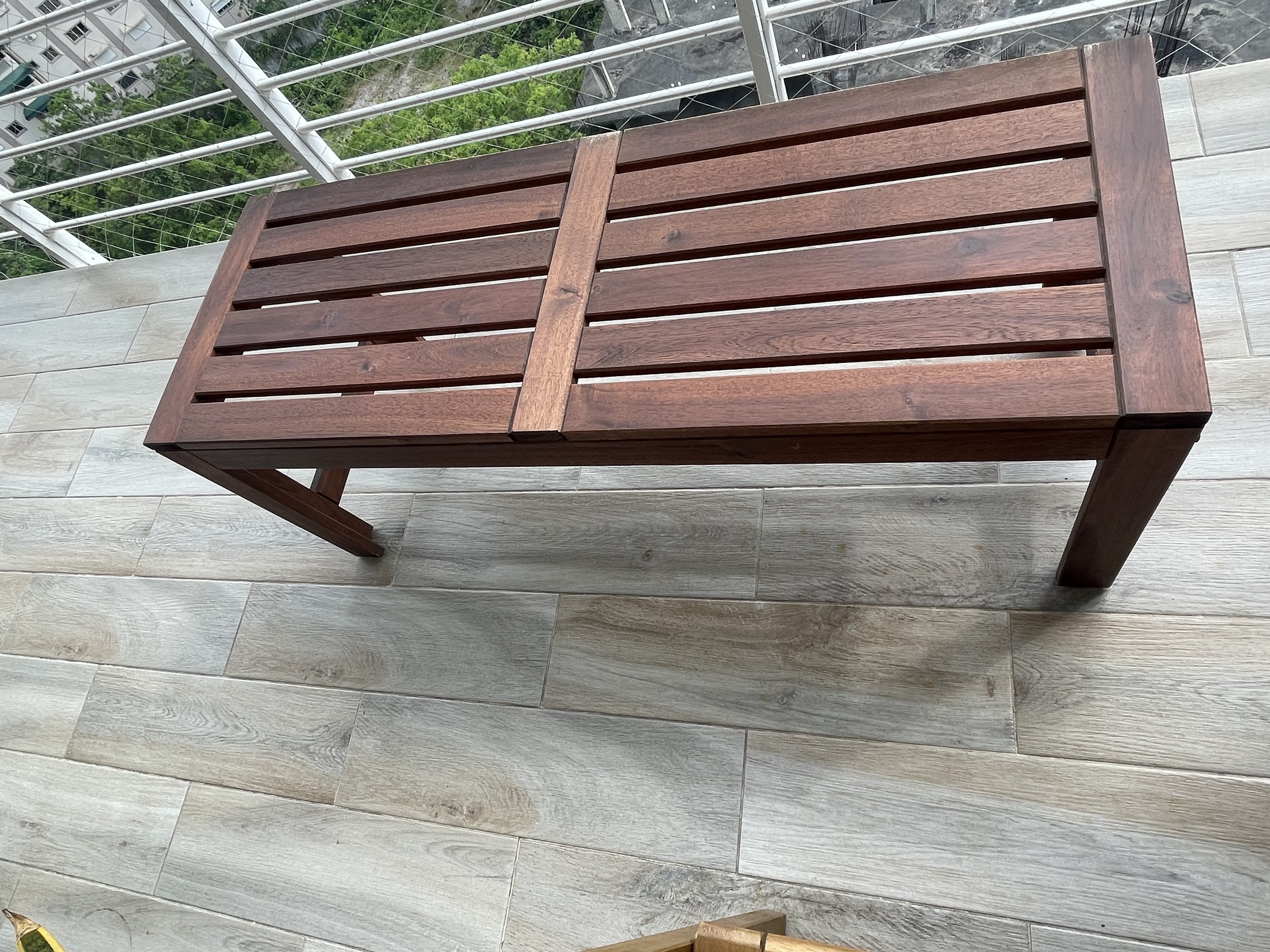 muebles y colchones - Banco para terraza y/o balcón 2