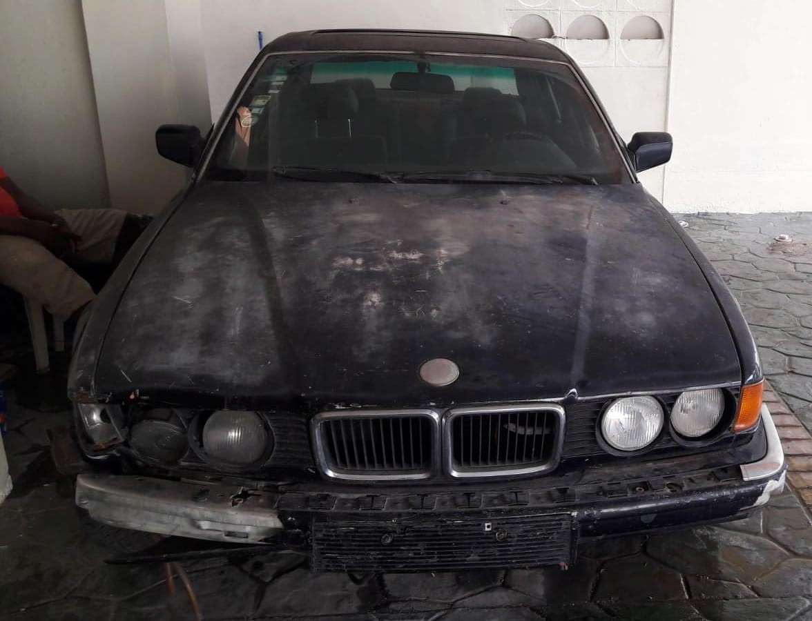 carros - Automovil BMW 750 1989  Turbo-Diesel, motor mercedes benz 5 cilindros 3