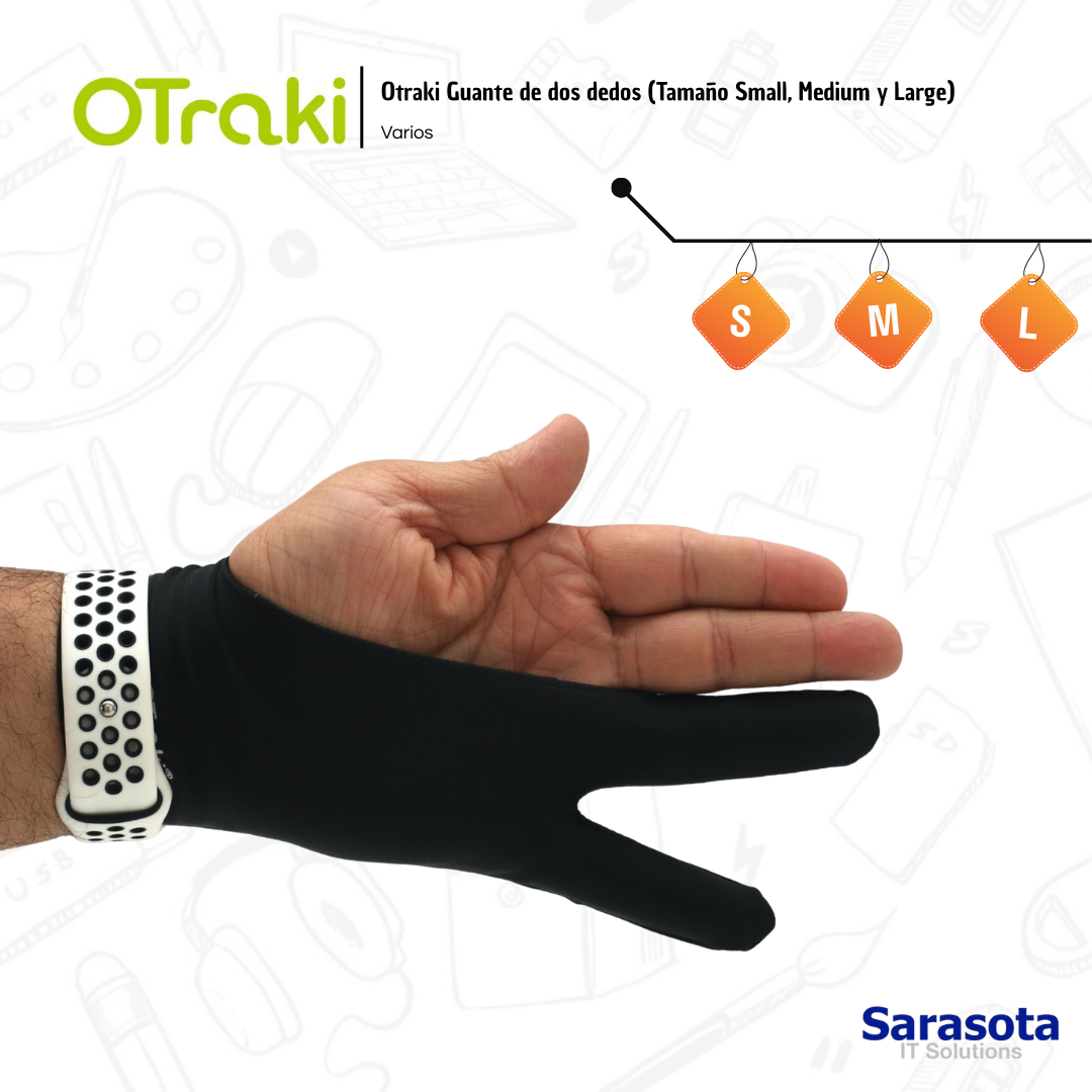 joyas, relojes y accesorios - Otraki Guante de dos dedos (Small, Medium y Large)
