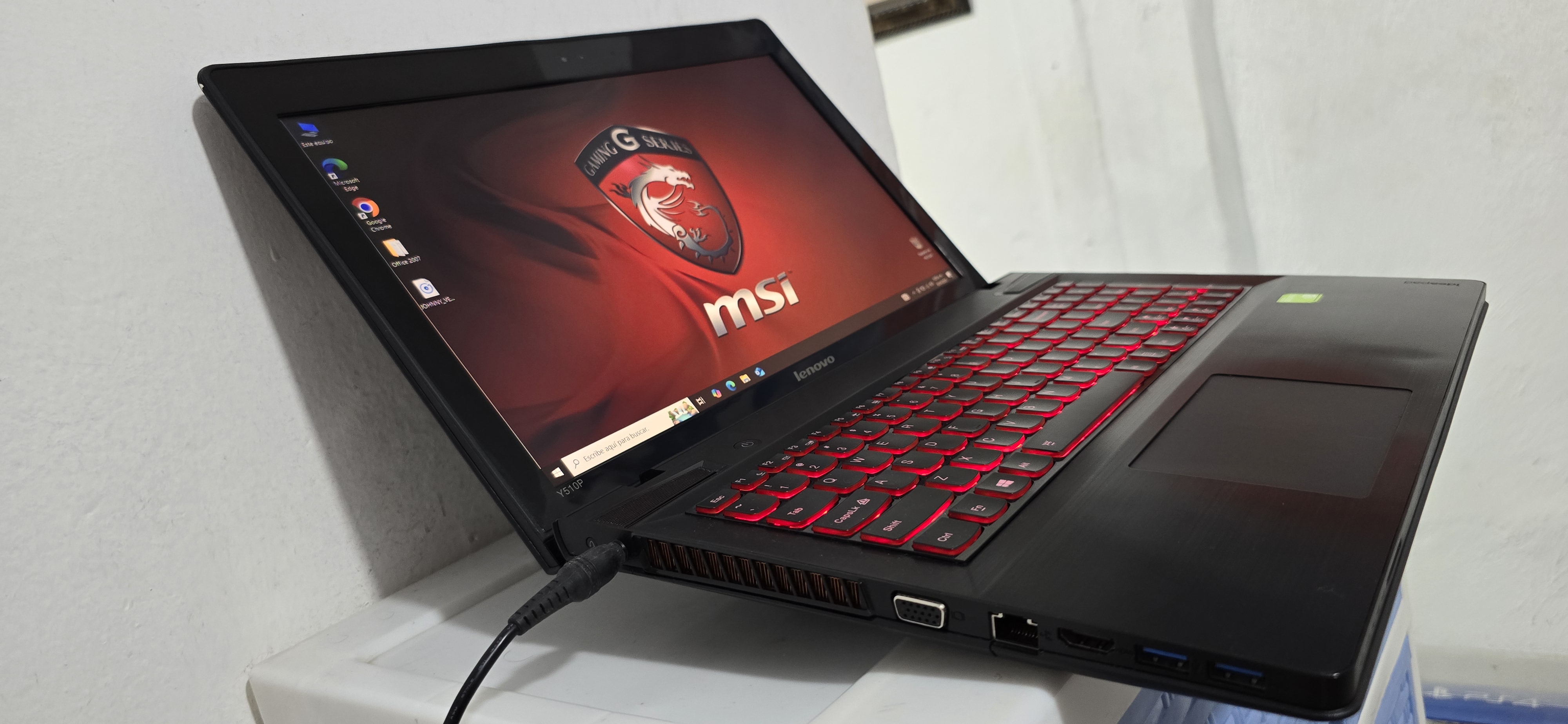 computadoras y laptops - lenovo Gamer 17 Pulg Core i7 Ram 16gb Disco 256gb SSD Nvidea Gt755 2gb Dedicada 1