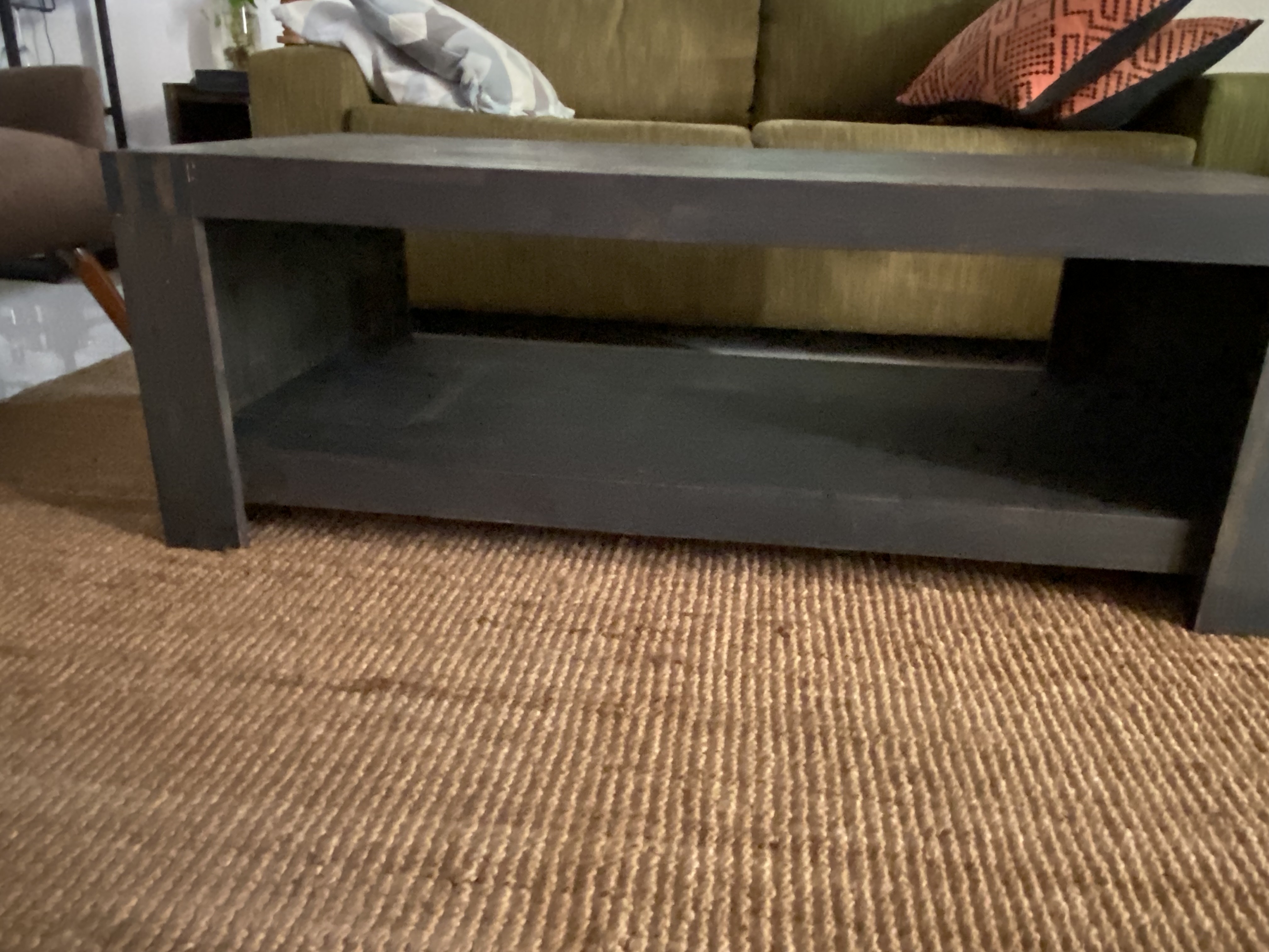 muebles y colchones - mesa de centro de madera 2