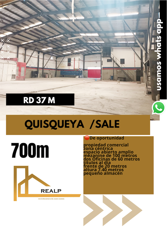 oficinas y locales comerciales - Nave en el Quisqueya  0