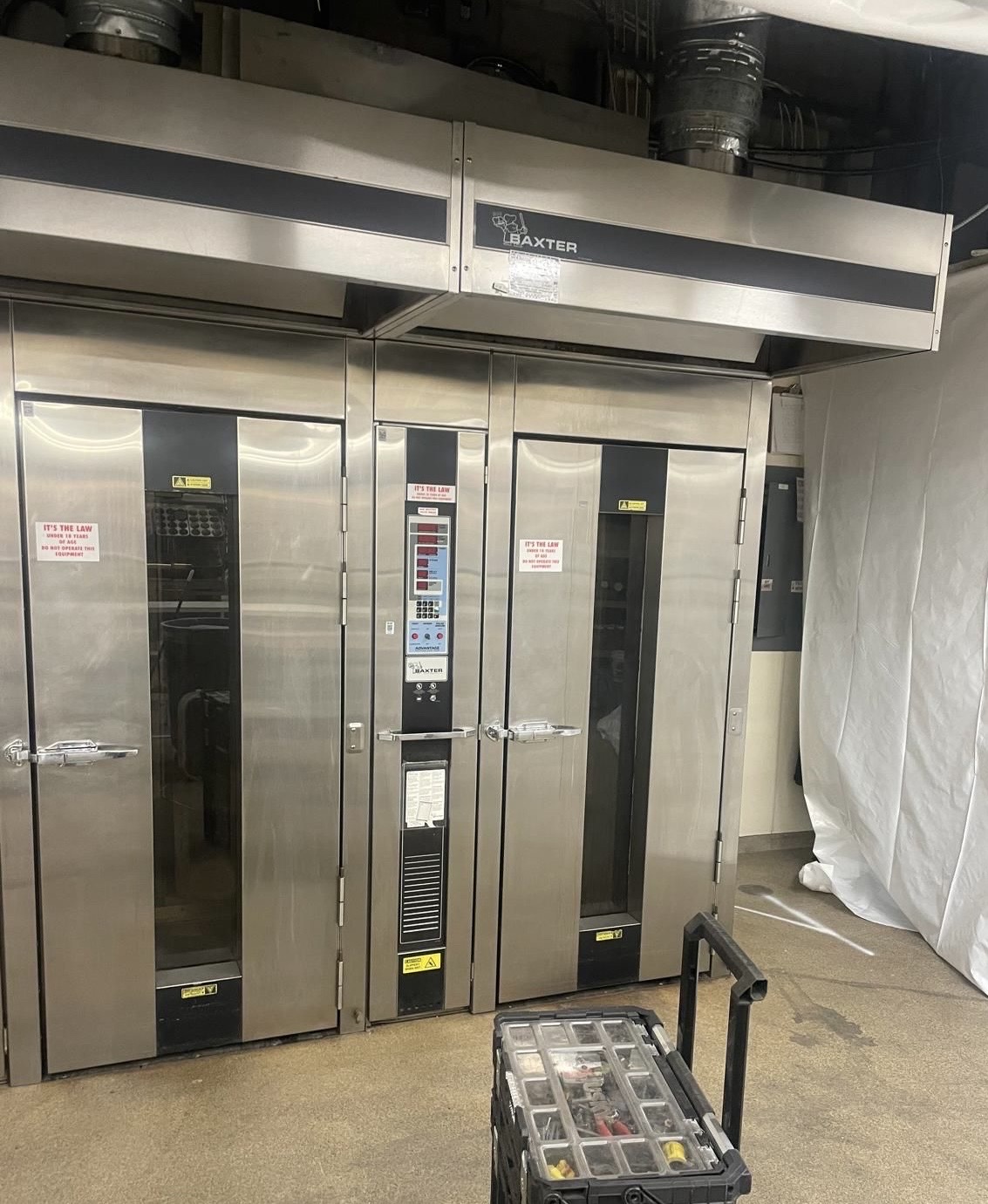construccion e industrial - HORNO ROTATIVO DOBLE BAXTER OPORTUNIDAD