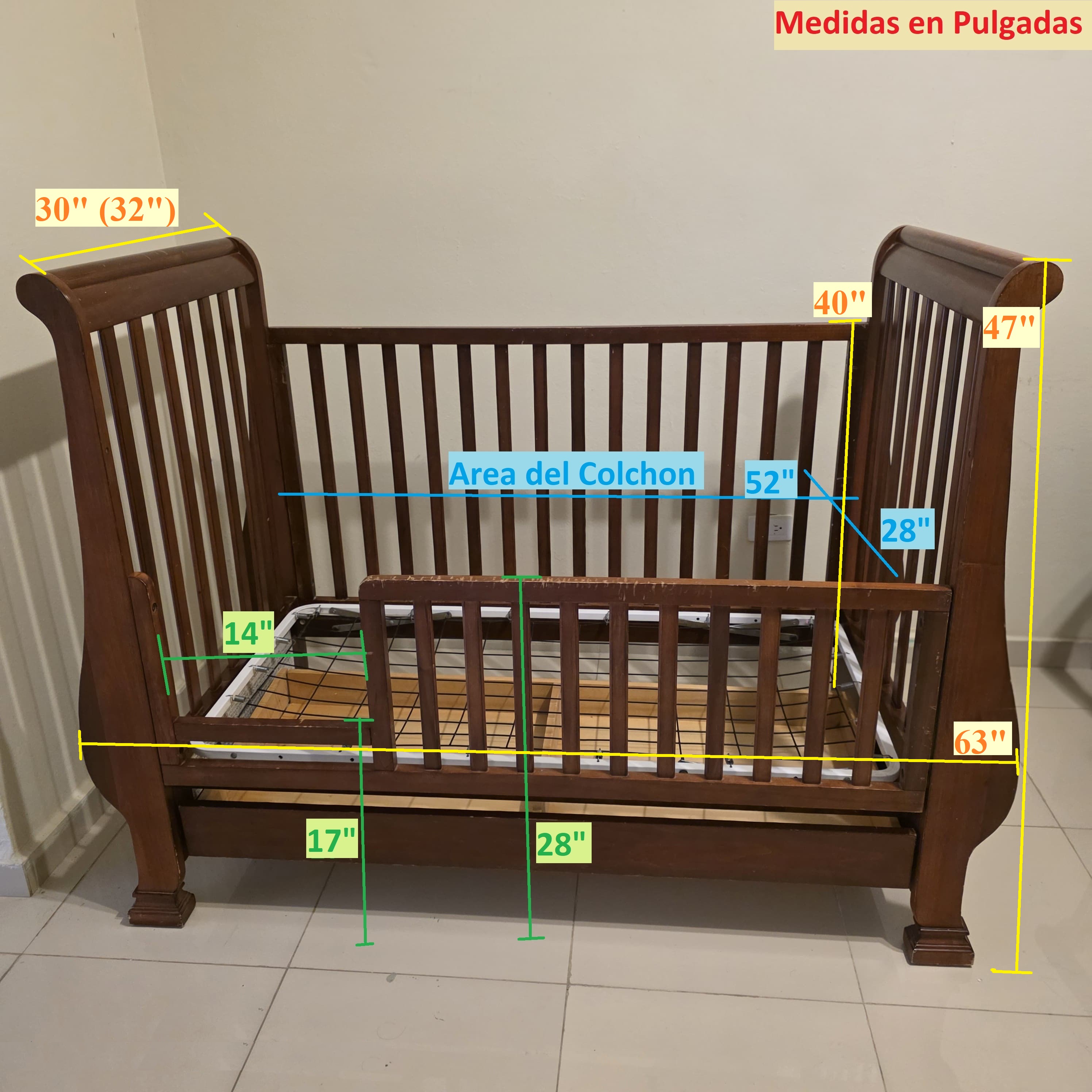 muebles - Cuna varios niveles. Bebe niño niña. Gratis juegos 5