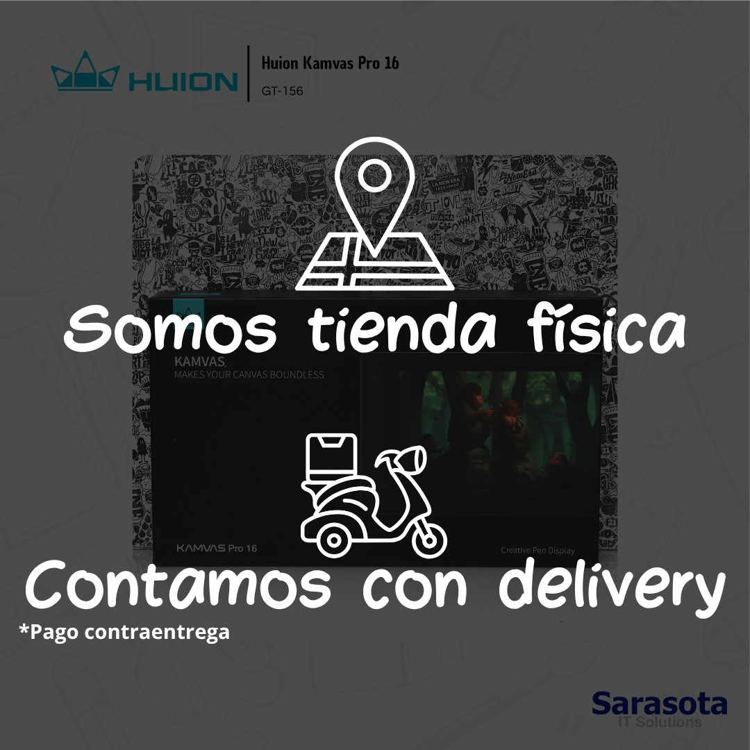 otros electronicos - Huion Kamvas Pro 16 Pen Display GT-156 4