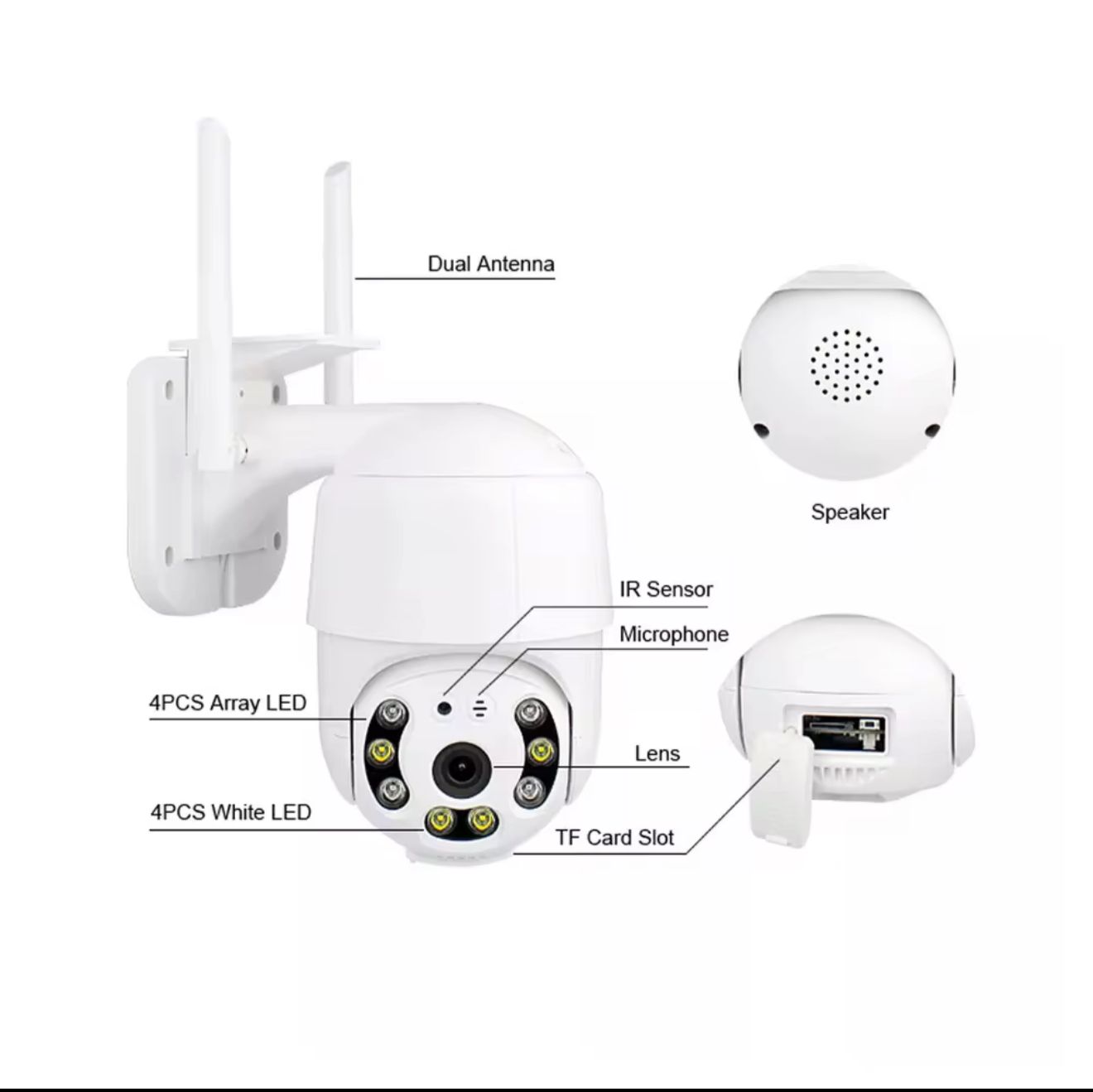 camaras y audio - Camara wifi Smart de exterior  4