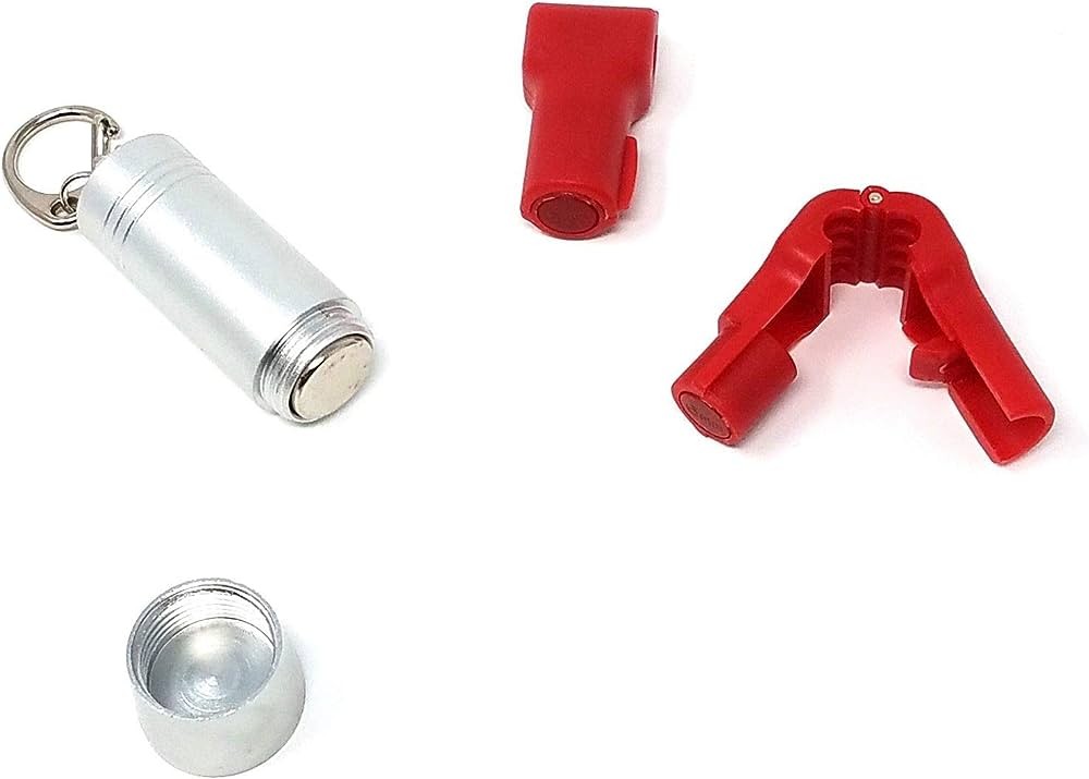 herramientas, jardines y exterior - Candado de gancho antirrobo para exhibición bloqueo para tiendas con iman 1