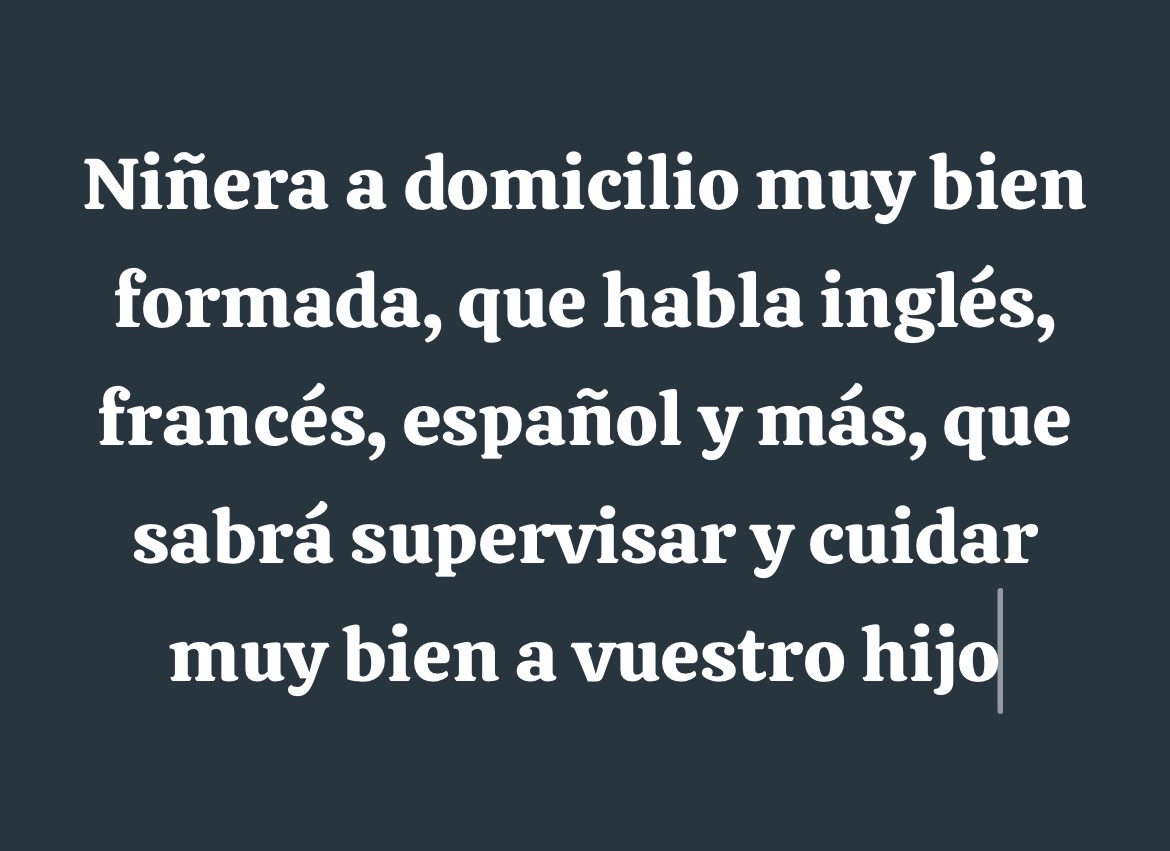 servicios profesionales - Niñera a domicilio  0