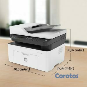 impresoras y scanners - MULTIFUNCIONAL HP LASERJET PRO MFP M137FNW COPIA,IMPRIME,SCANER, Wi-Fi 3