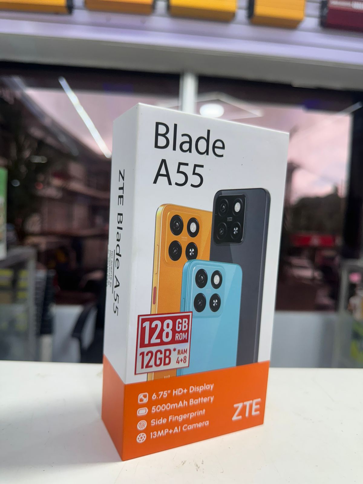 celulares y tabletas - SMARTPHONE ZTE BLADE A55 128GB - JACOBO SOLAR 0
