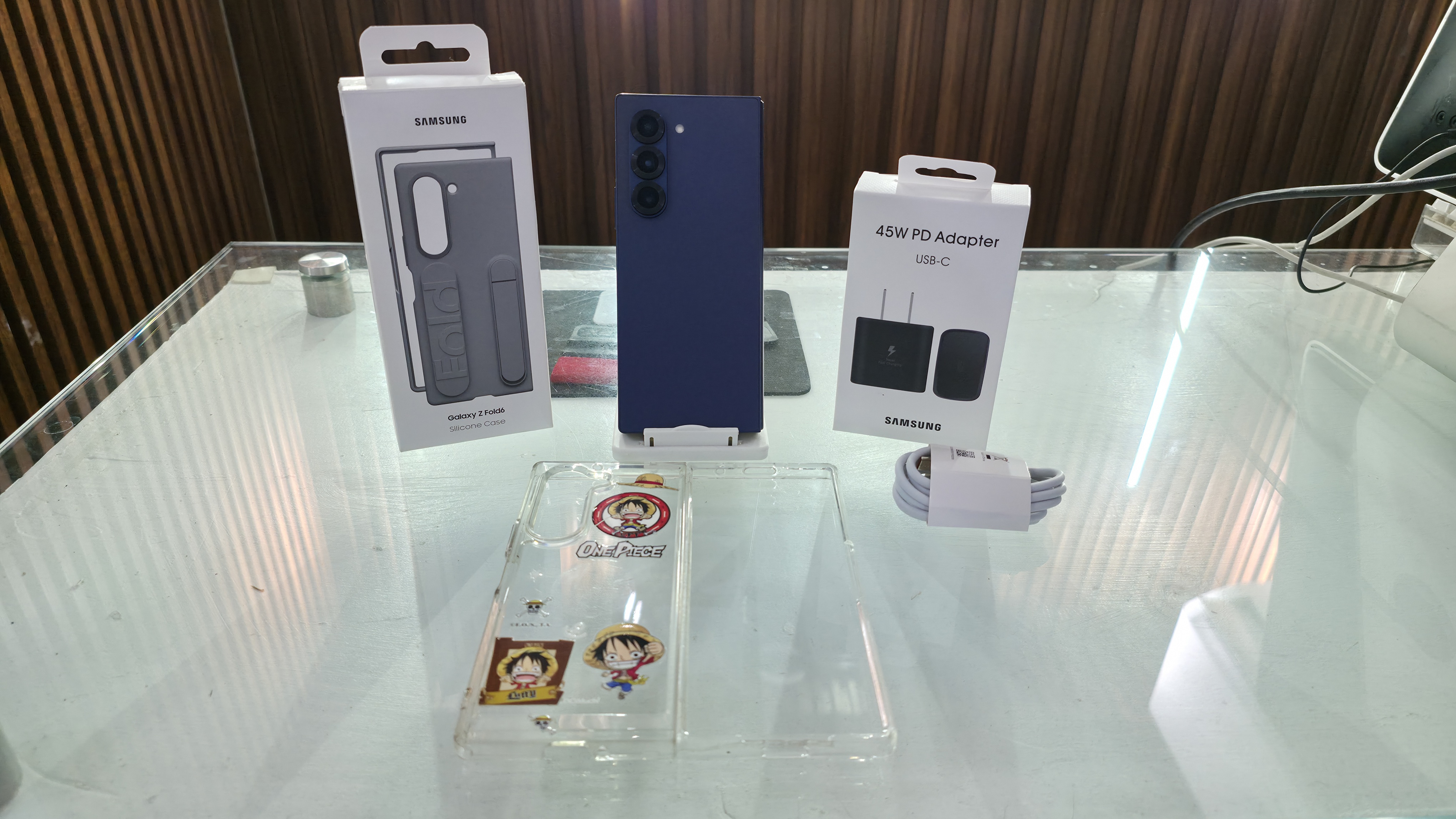 celulares y tabletas - Samsung Galaxy Z Fold 6 256GB Azul desbloqueado 2