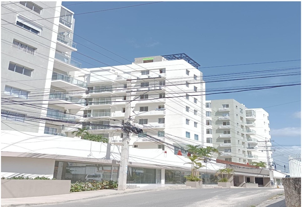apartamentos - APTO 1 HAB., AMUEBLADO, PISO 7, TORRE BOCA DEL MAR III, BOCA CHICA, CON  VISTA   9