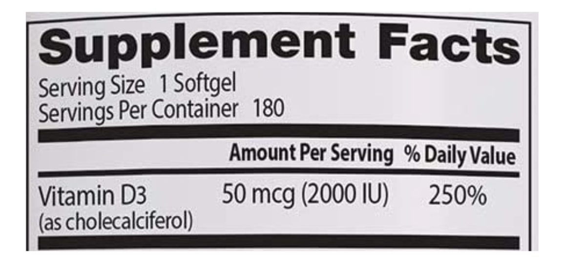Salud y Equipamiento Médico - Vitamina D3 50mcg Doctor S Best - 1