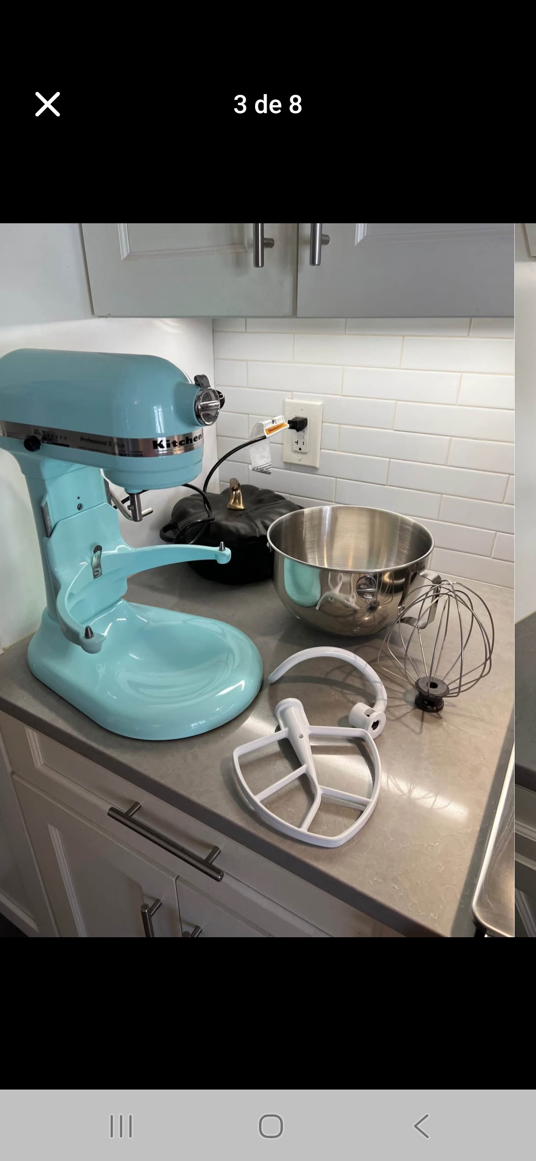 cocina - Batidora kitcheniad profesional 5 plus 1