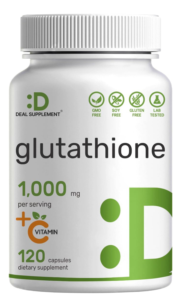Salud y Equipamiento Médico - Glutation Reducido 1000mg 120u Deal Supplement 0
