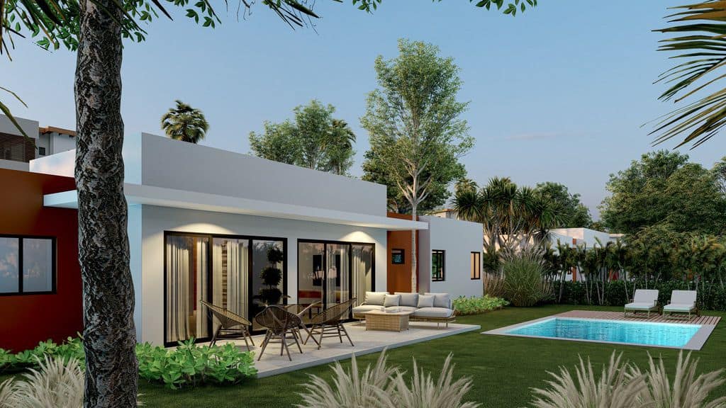 casas vacacionales y villas - DIOs📍punta Cana 📍 villas y apartamentos familiar 1