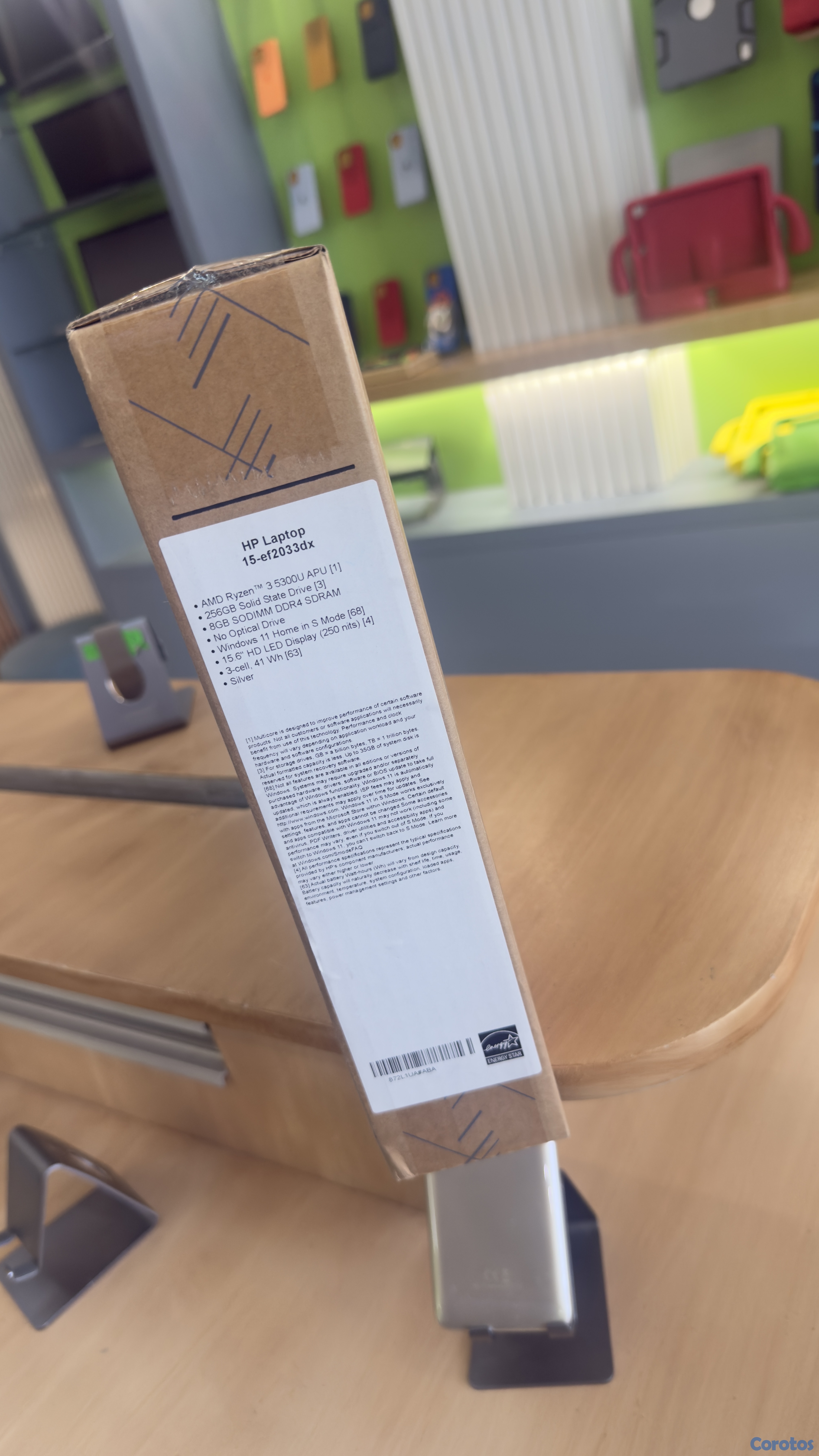 computadoras y laptops - Laptop Hp 15 pulgada AMD RYZEN 3 8Gb de ram 256Gb SSD nueva sellada 26,000 2