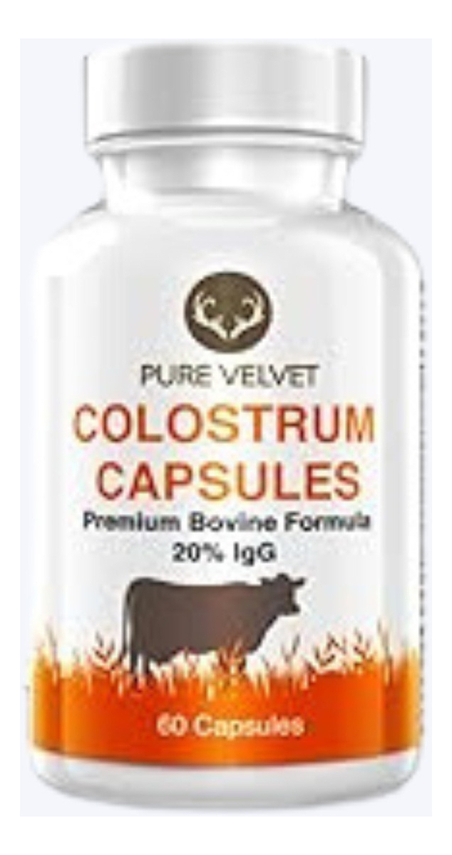 Salud y Equipamiento Médico - Calostro 60 Capsulas - Pure Vel - - Unidad A $4298
