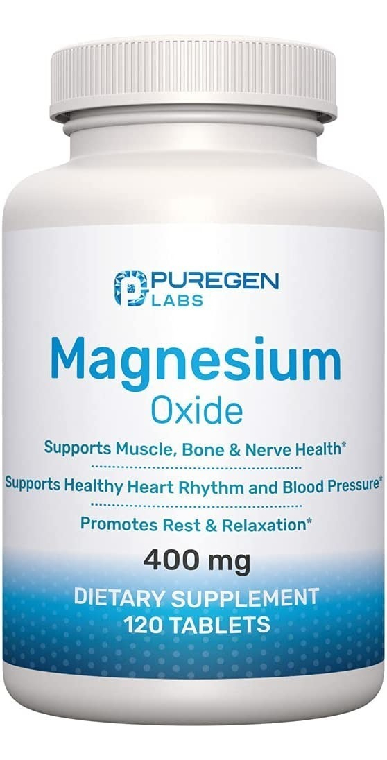 Salud y Equipamiento Médico - Oxido De Magnesio 120 Tab P Pur - - Unidad A $1216
