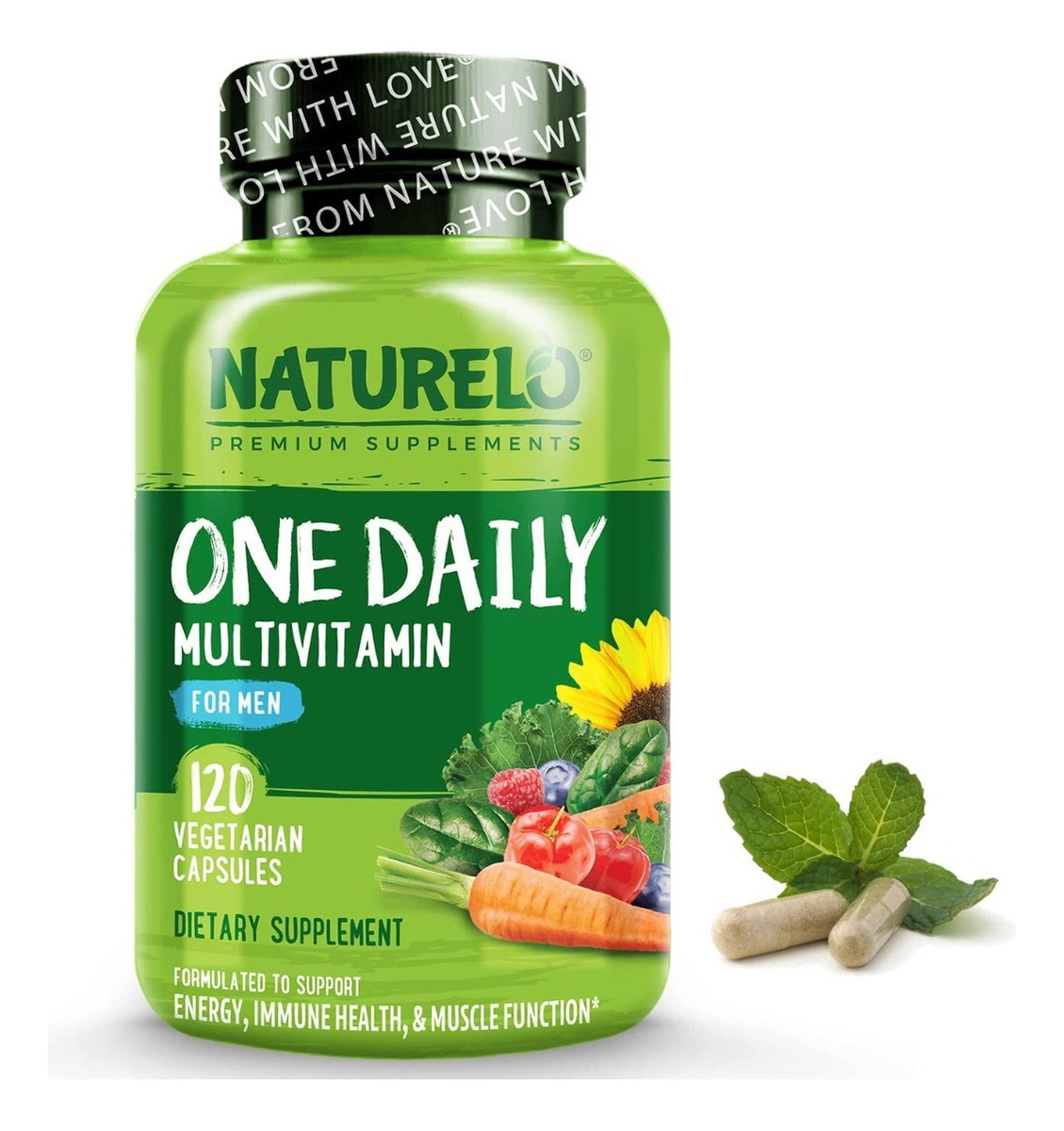 Salud y Equipamiento Médico - Multivitaminico 120cap Naturelo - - Unidad A $3206 0