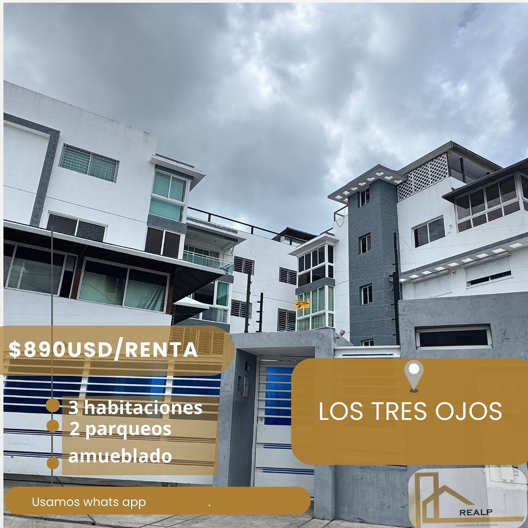 apartamentos - alquiler apartamento amueblado 