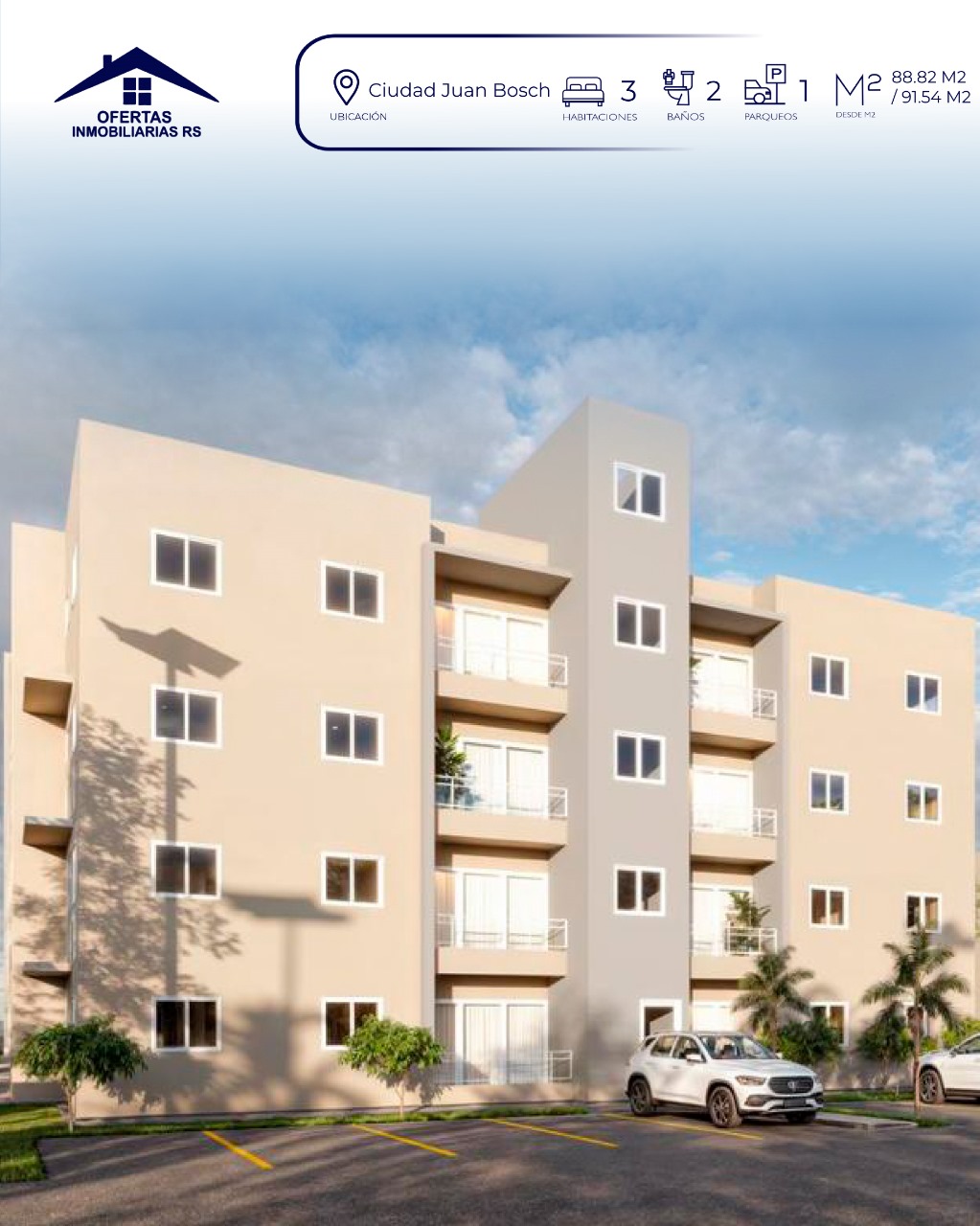 apartamentos - Reserva con solo RD$50,000 tu nuevo apartamento. 4