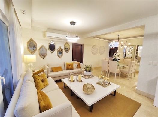 apartamentos - Amueblado de renta en La Zurza Santiago  2