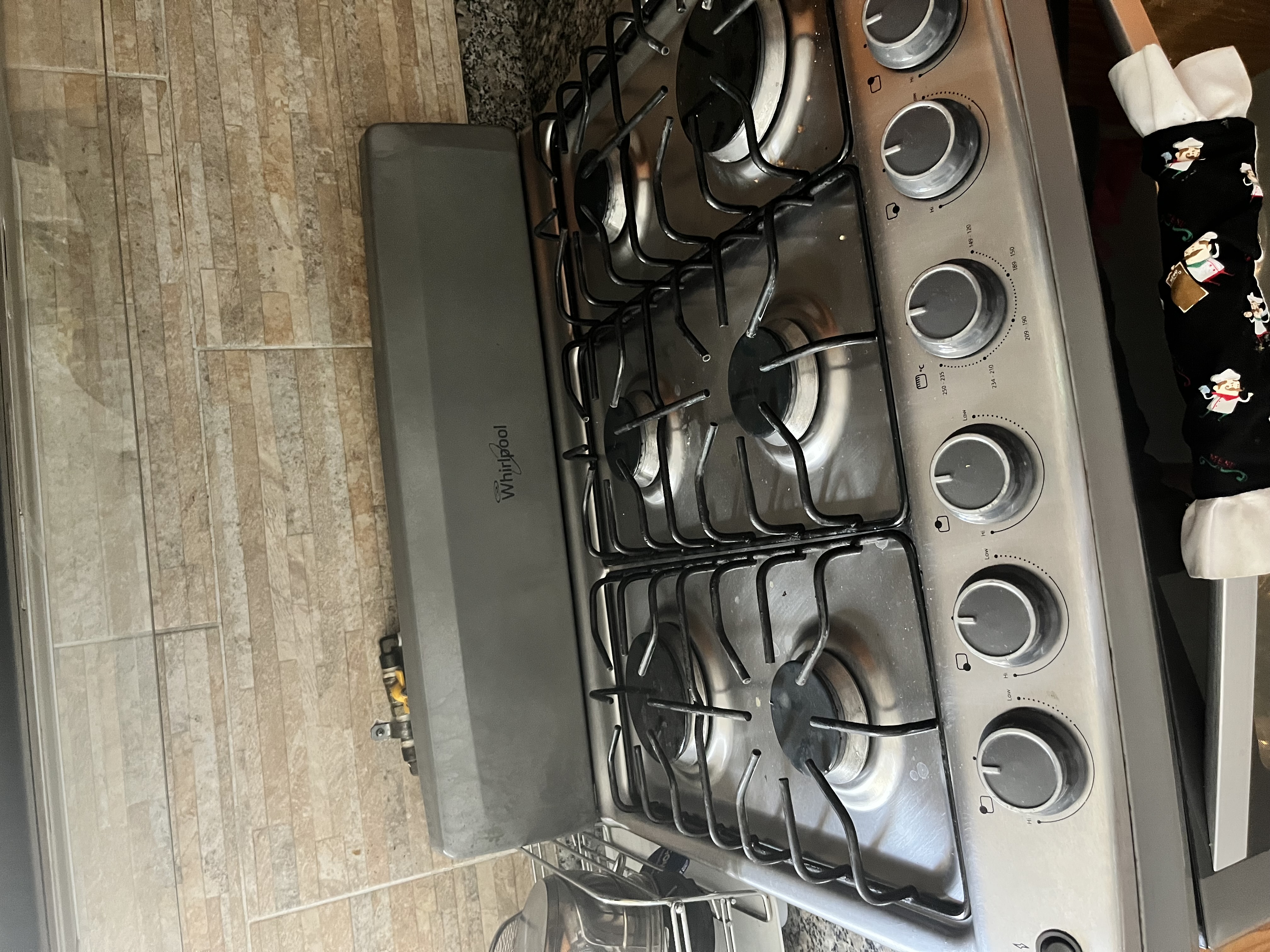 electrodomesticos - Estufa whirlpool de 6 hornillas 0