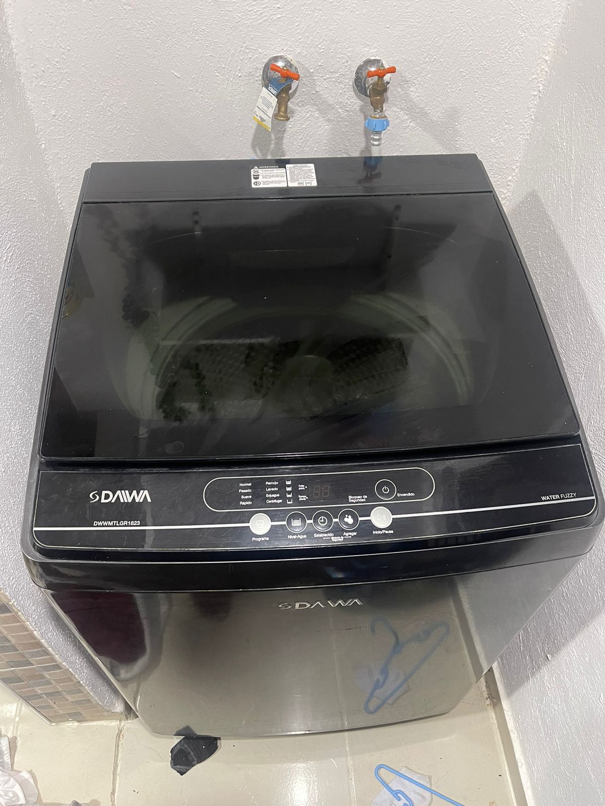 electrodomesticos - lavadora daiwa automática 40libras 