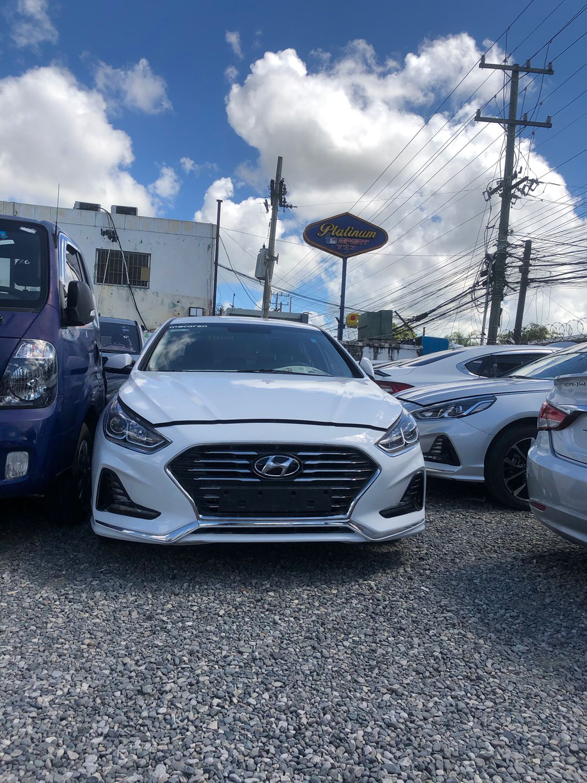 jeepetas y camionetas - HYUNDAI SONATA NEW RISE 2018 BLAN DESDE: RD$735MIL 0