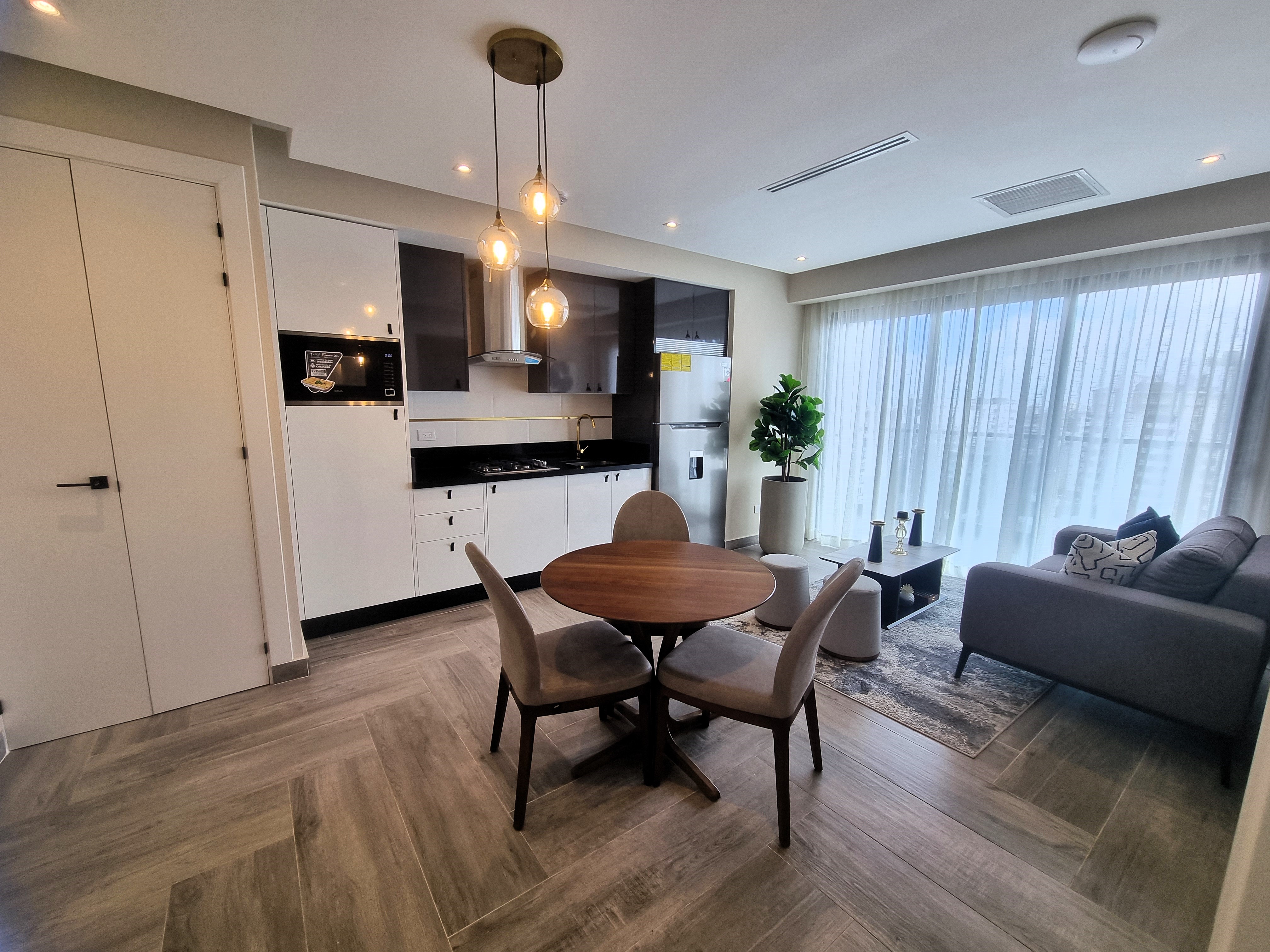 apartamentos - Apartamento en alquiler, Naco, nuevo, amueblado 2