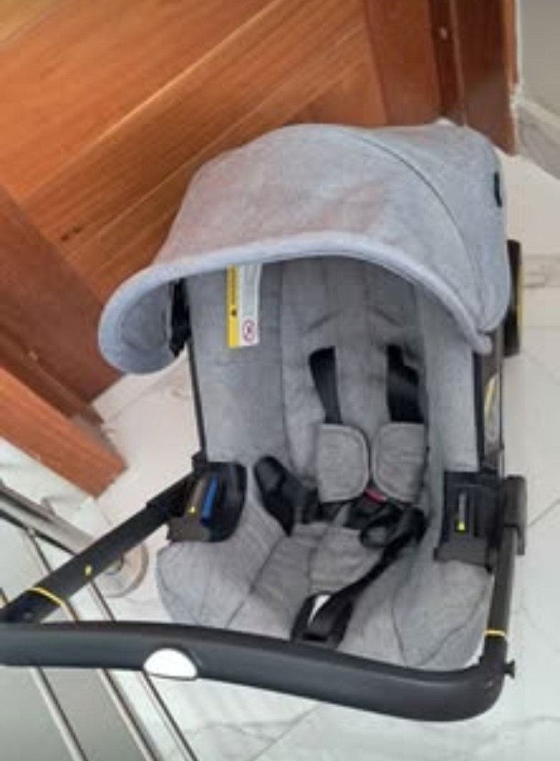 coches y sillas - Vendo coche tipo Doona Gris como nuevo!!!!  7