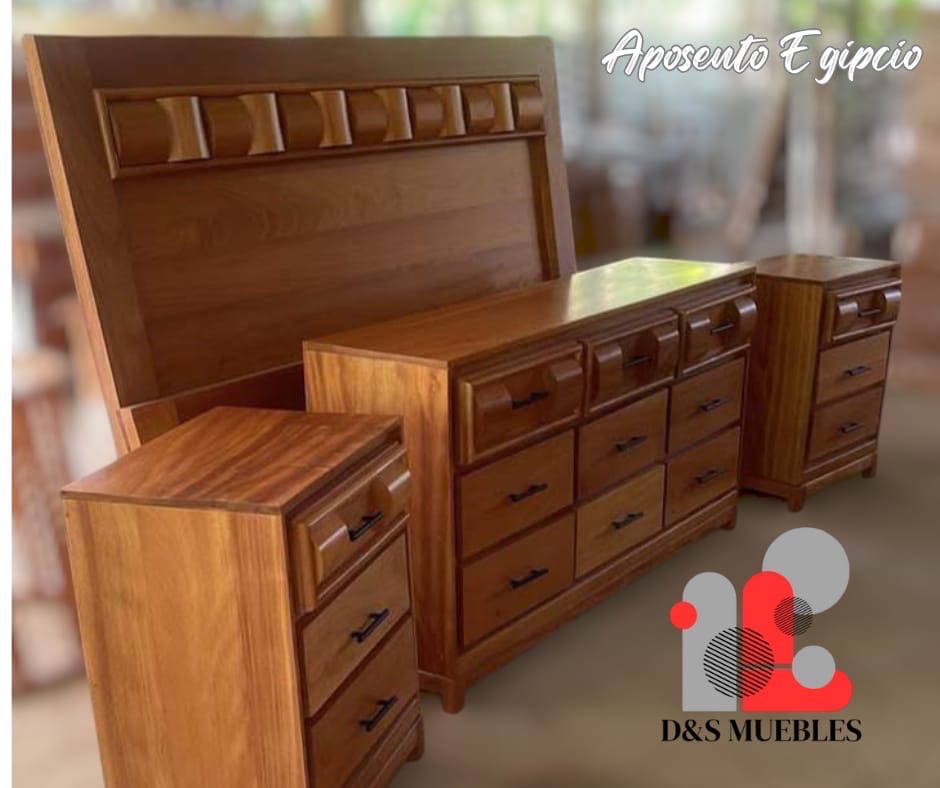 muebles y colchones - Título
 Hermoso Juego de habitación Adaptado a  tu gusto confort y Elegancia.
 
 1