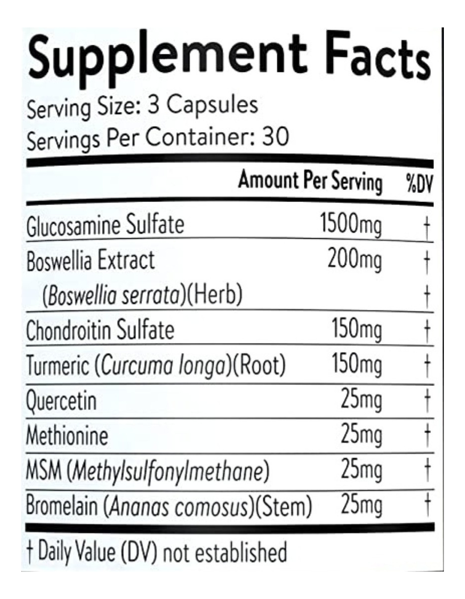 Salud y Equipamiento Médico - Glucosamina 2100 Mg  Nutririse 1