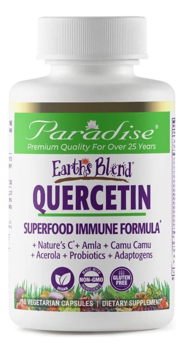 Salud y Equipamiento Médico - Quercetina 90 Cápsulas Veganas 0