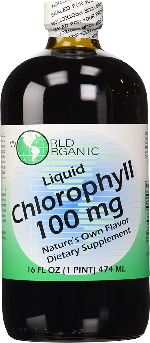 Salud y Equipamiento Médico - Clorofila 100 Mg World Organics
