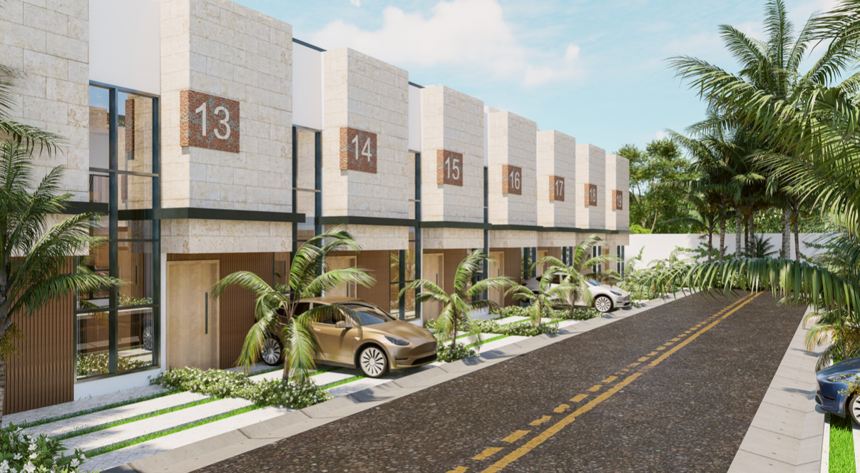 casas vacacionales y villas - Villas tipo loft en Punta Cana 0