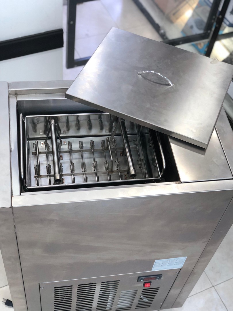 equipos profesionales - Maquina de paletas helado de fruta heladeria heladera acero inoxidable 8