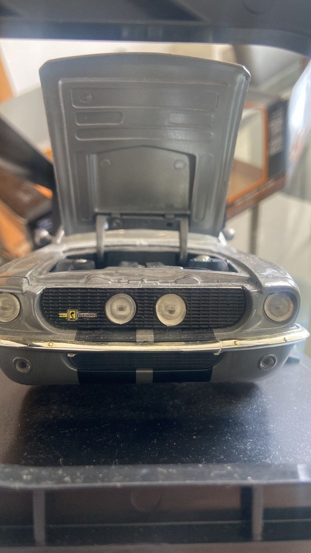 hobby y coleccion - carro a escala 1:18 edicion especial mustang shelby 69  1