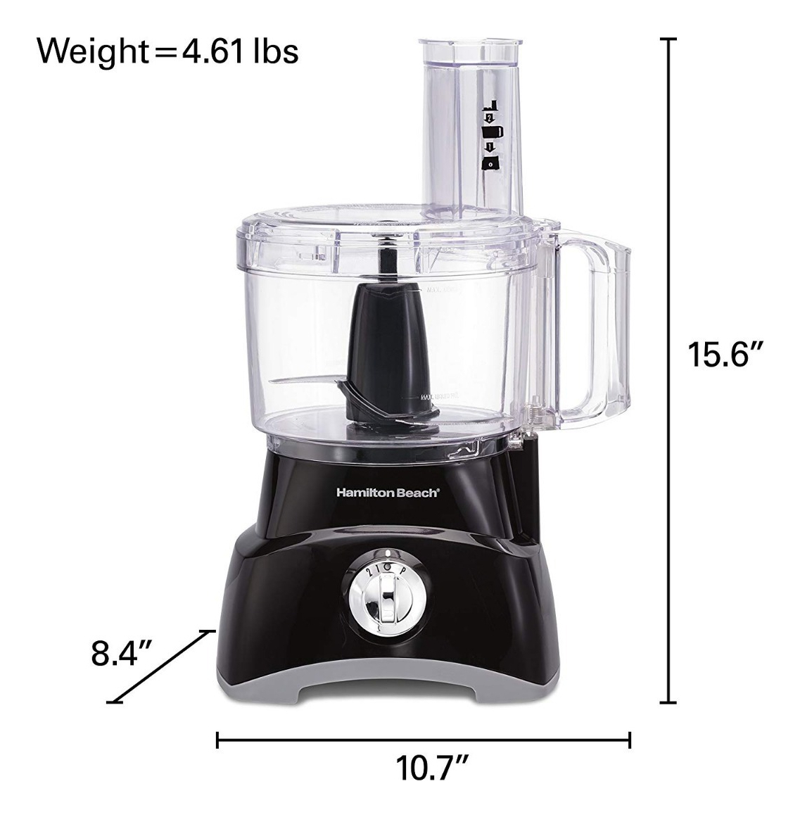 Salud y Equipamiento Médico - Procesador De Alimentosh 70740 8-cup Negro 1