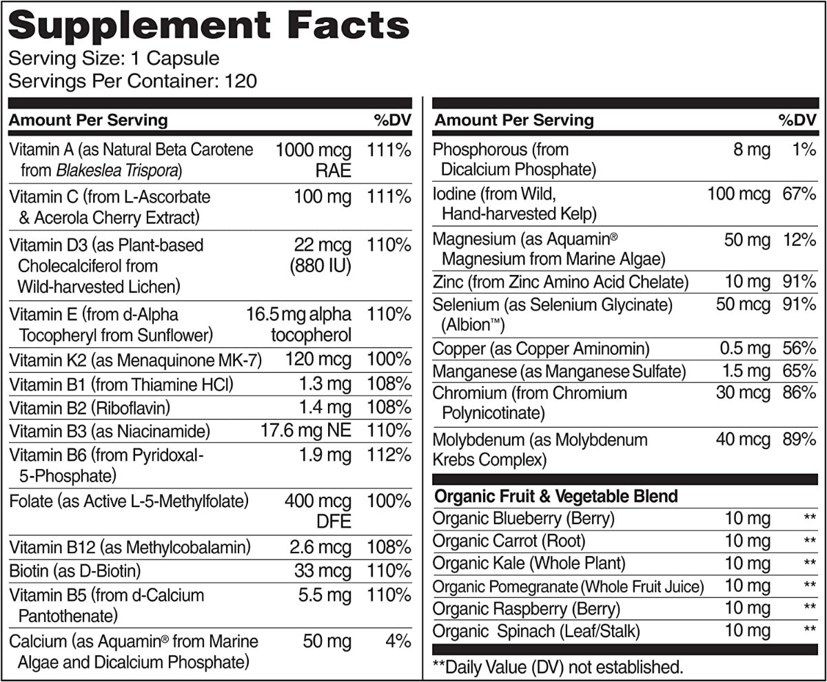 Salud y Equipamiento Médico - Multivitaminico 120cap Naturelo - - Unidad A $3206 1
