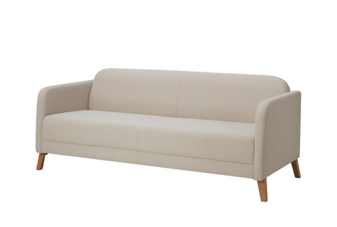 muebles y colchones - Sofá de 3 asientos en venta como nuevo 3