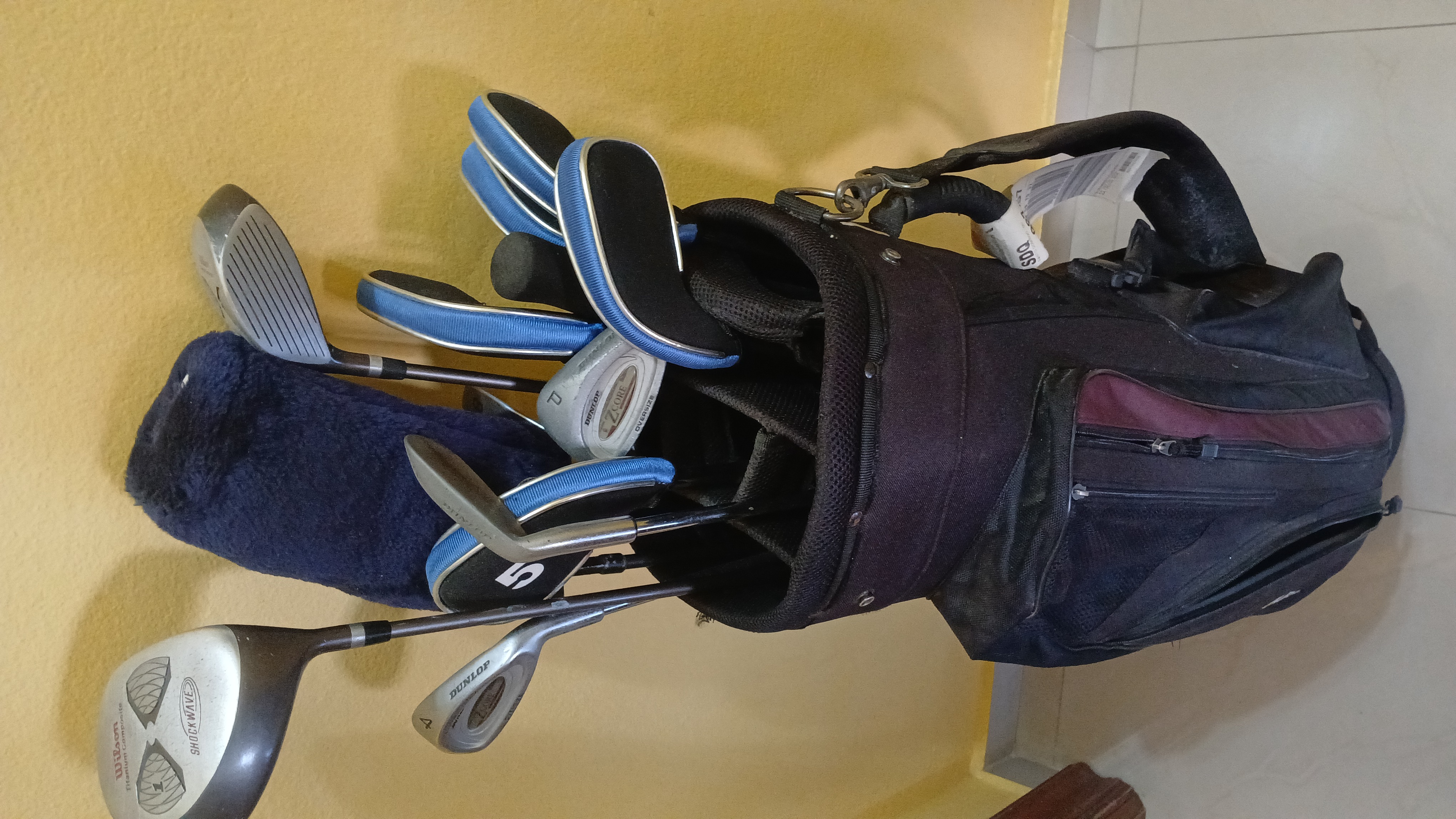 deportes - Saqueta y Palos de Golf, Diestro
poco uso